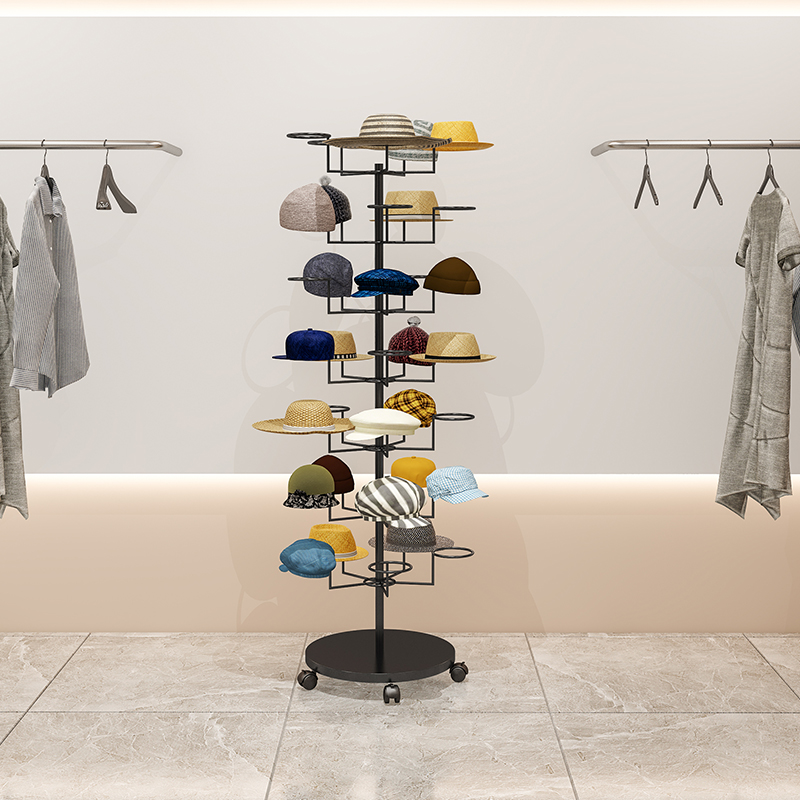 #Hat display rackFloor-to-ceil - огляд і ціна Baby Clothing Hanging Rack