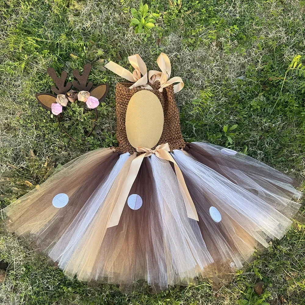 Deer Tutu Dress Girl Christmas - огляд і ціна Baby Clothing Dresser