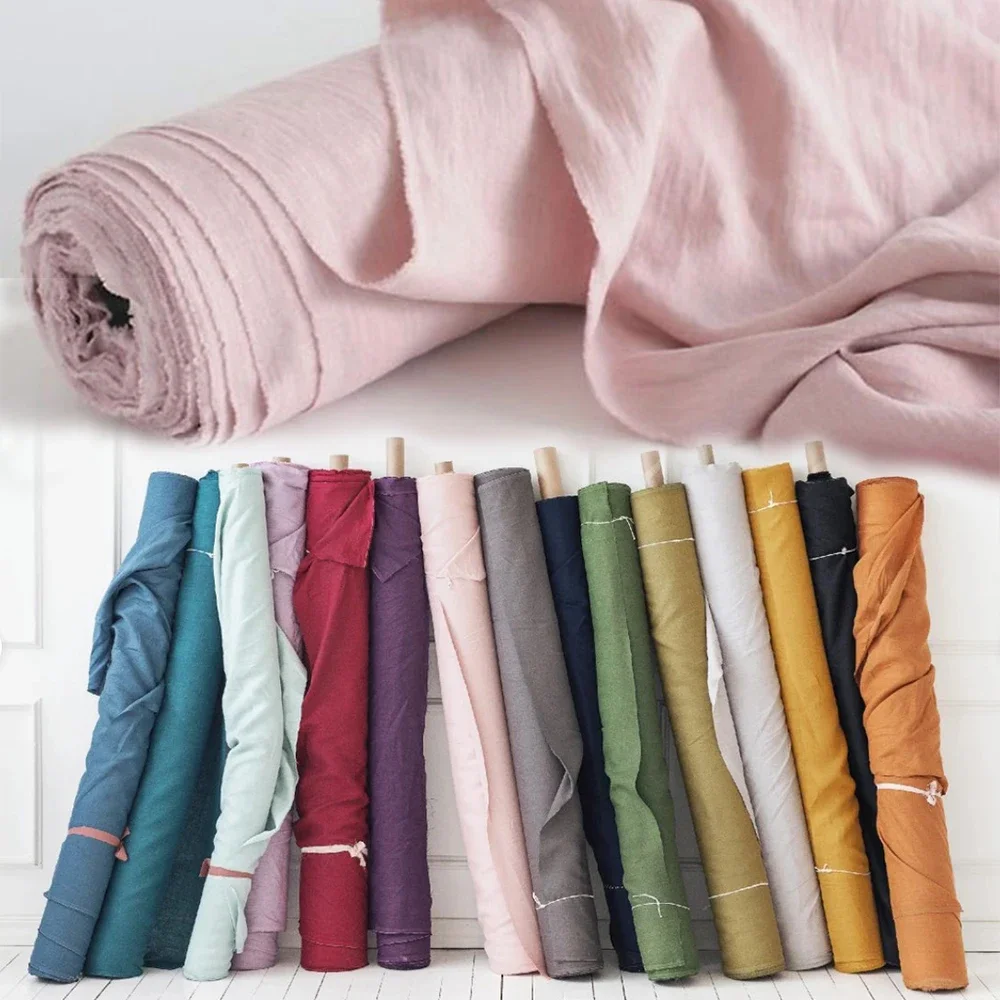 280cm 100%  Linen Fabric Natur - огляд і ціна Baby Clothing Organic