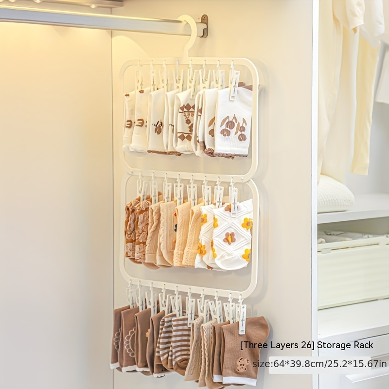 Household Multi-clip Baby Hang - огляд і ціна Baby Clothing Hanging Rack
