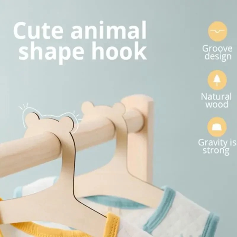 5/10pcs Baby Clothes Rack Cute - огляд і ціна Baby Clothing Hanging Rack