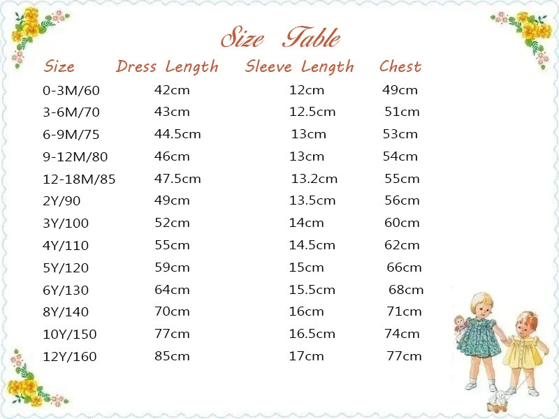 0-12Y Baby Girl Summer  Orange - огляд і ціна Baby Clothing Dresser