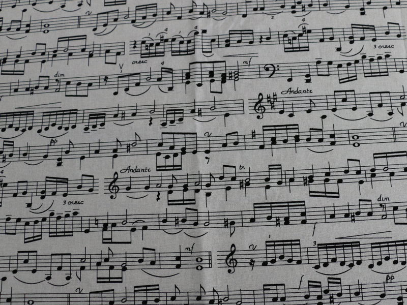 50cm*110cm Music Note Printed  - огляд і ціна Baby Clothing Organic