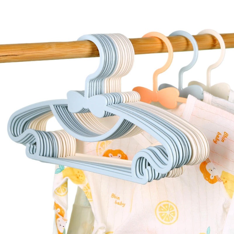 5-50Pcs Baby Hangers Plastic K - огляд і ціна Baby Clothing Hanging Rack