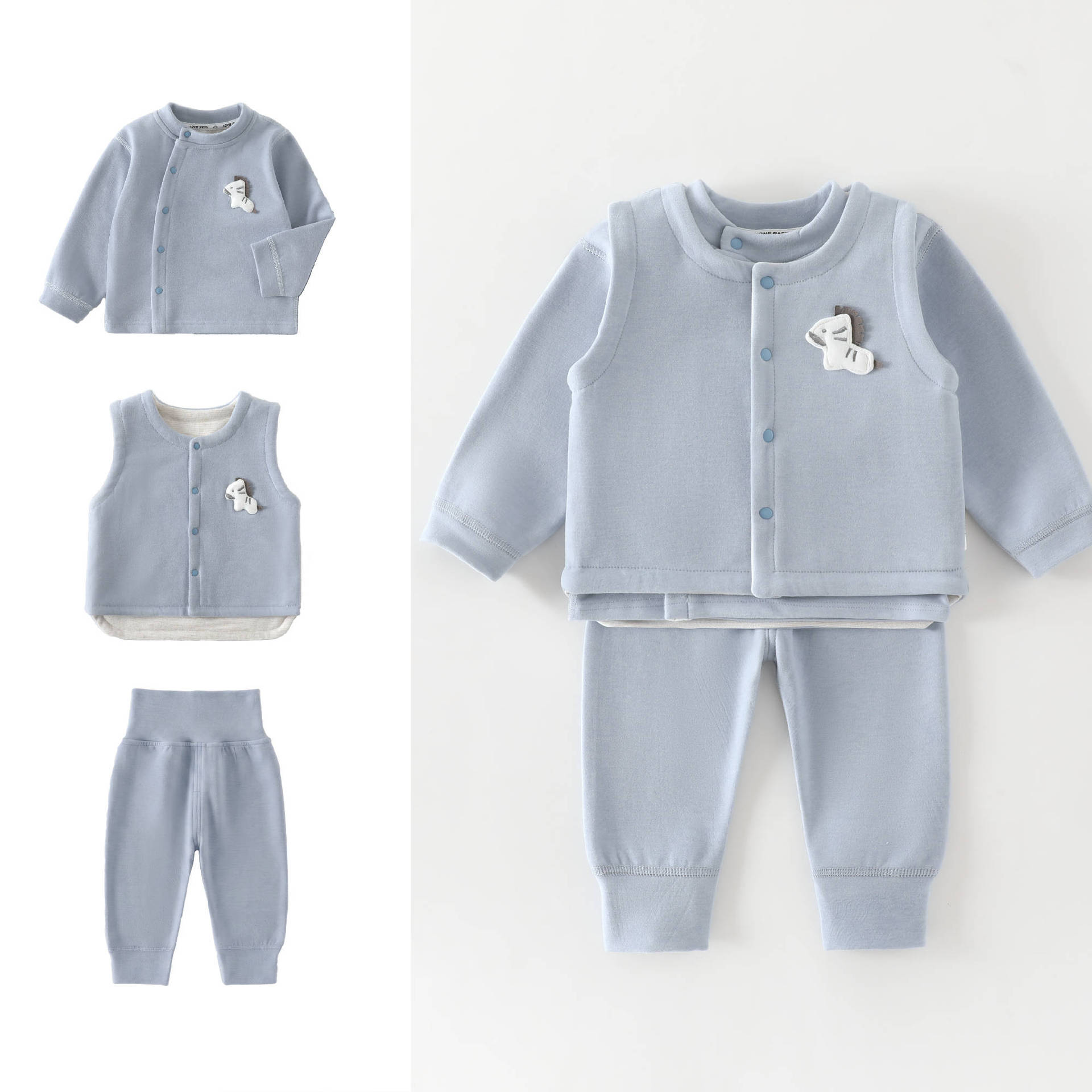 0-4 Year Old Baby Vest+long Sl - огляд і ціна Baby Clothing High Quality